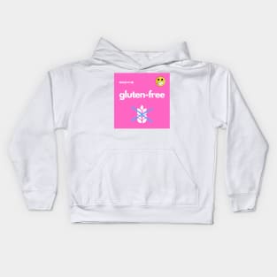 Proud To Be Gluten-Free - Pink Kids Hoodie